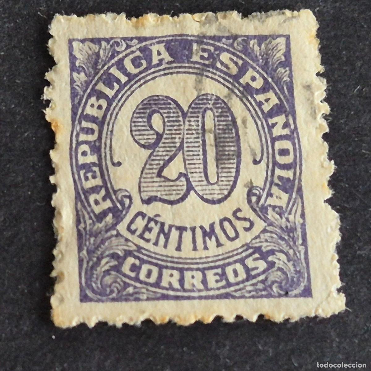 Sellos: ESPA&Ntilde;A, 1938, CIFRAS, EDIFIL 748G, USADO, (LOTE AR)