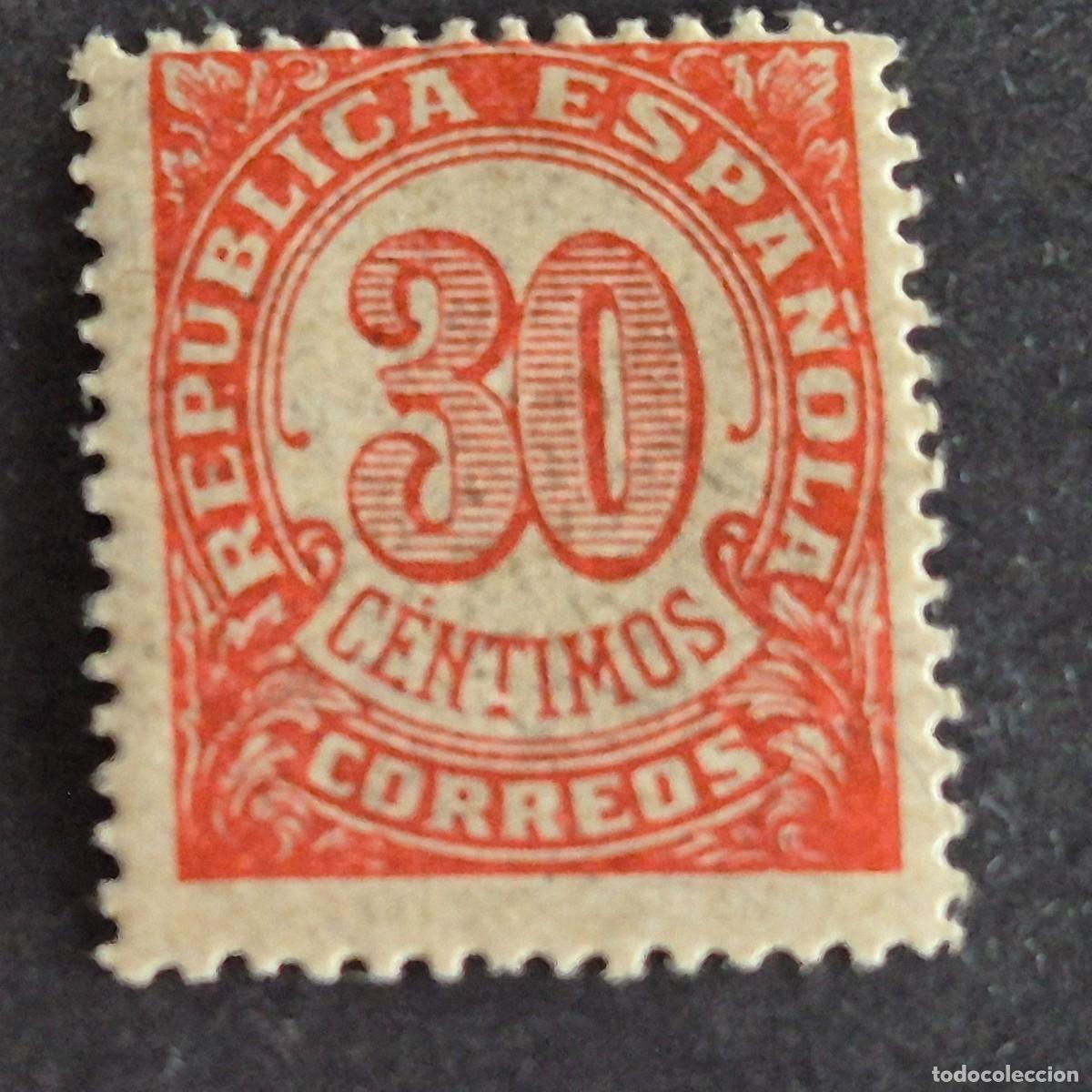 Sellos: ESPA&Ntilde;A, 1938, CIFRAS, EDIFIL 750G*, NUEVO, GOMA, FIJASELLO, (LOTE AR)