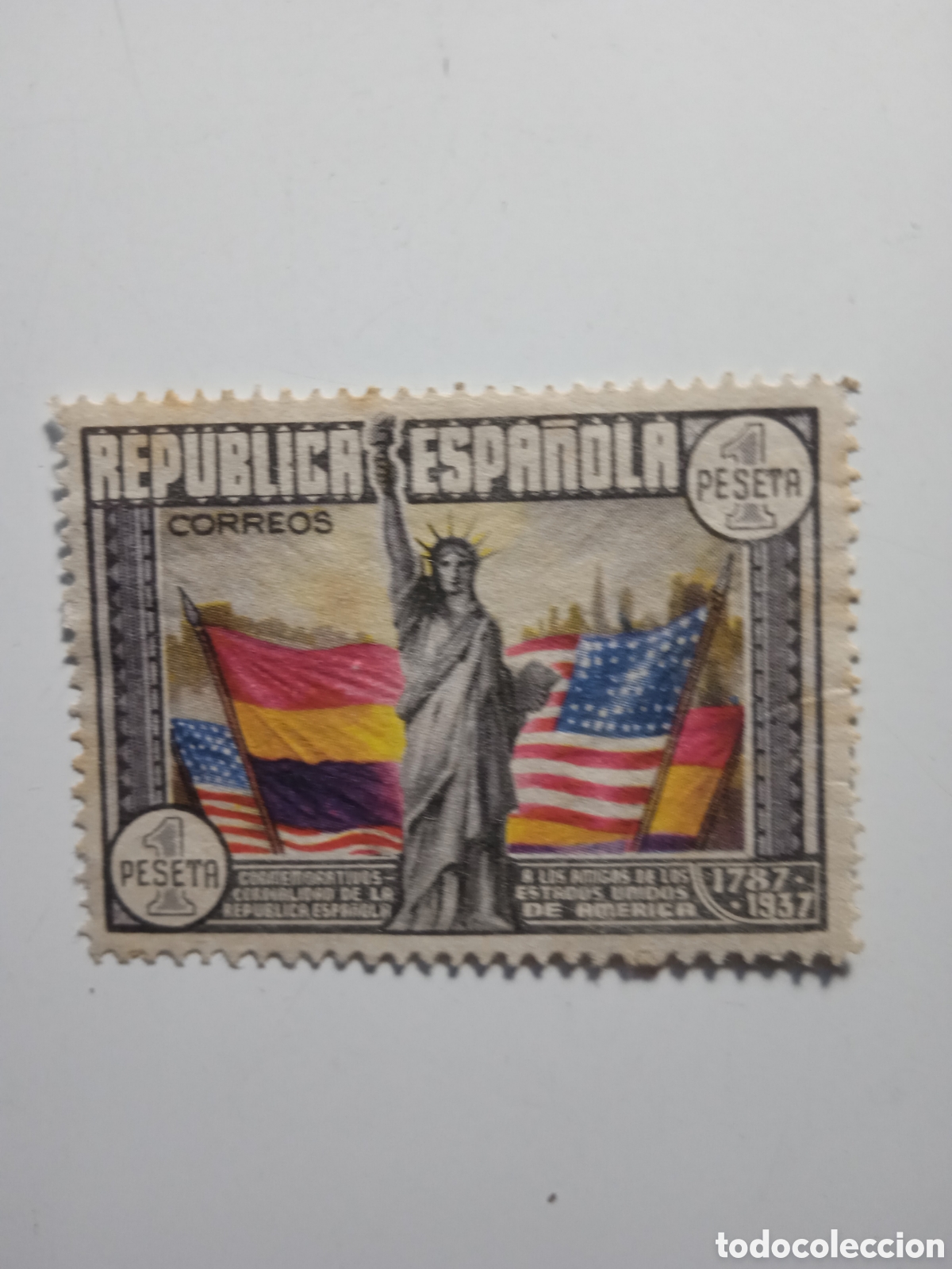 Sellos: Edifil 763 Aniversario de la Constituci&oacute;n Estados Unidos (1938)