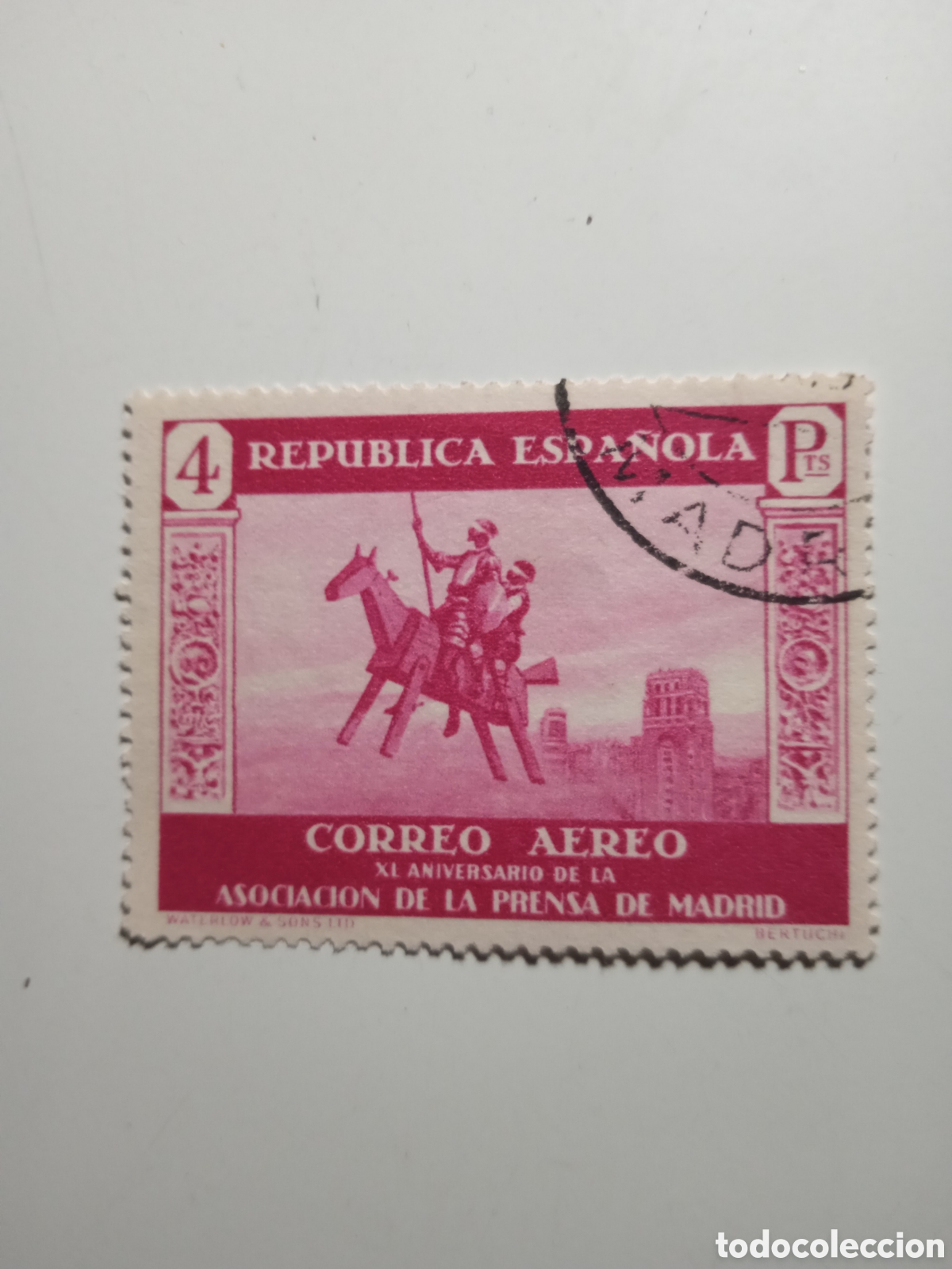 Sellos: Edifil 724 XL Aniversario de la Asociaci&oacute;n de la Prensa (1936)