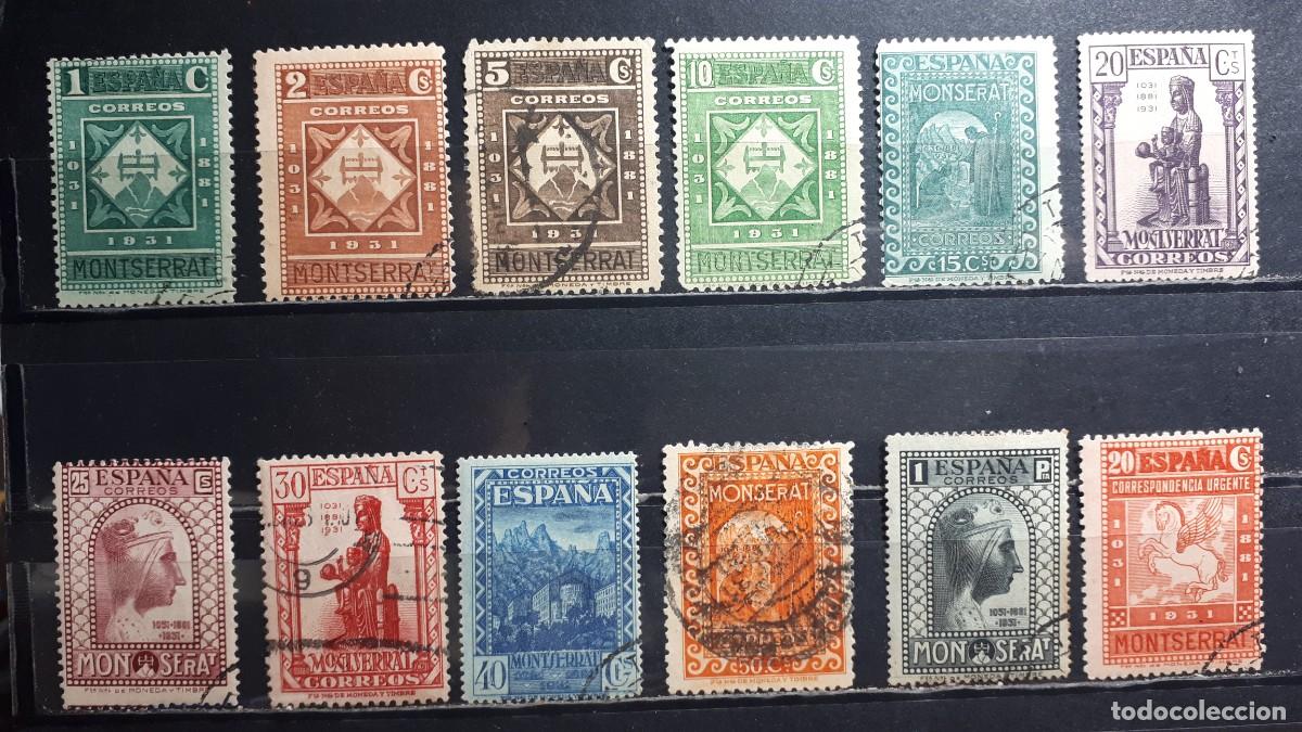 Sellos: ESPA&Ntilde;A. A&Ntilde;O 1931. &deg;. Edifil 636/46. 649.