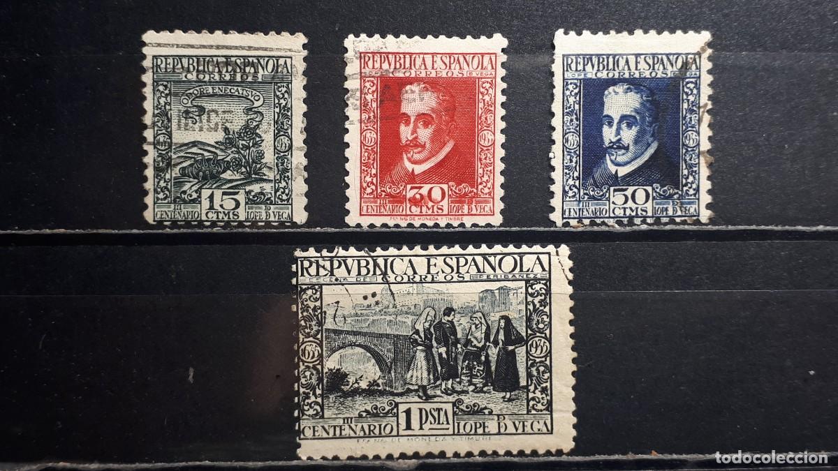 Sellos: ESPA&Ntilde;A. A&Ntilde;O 1935. &deg;. Edifil 690/3