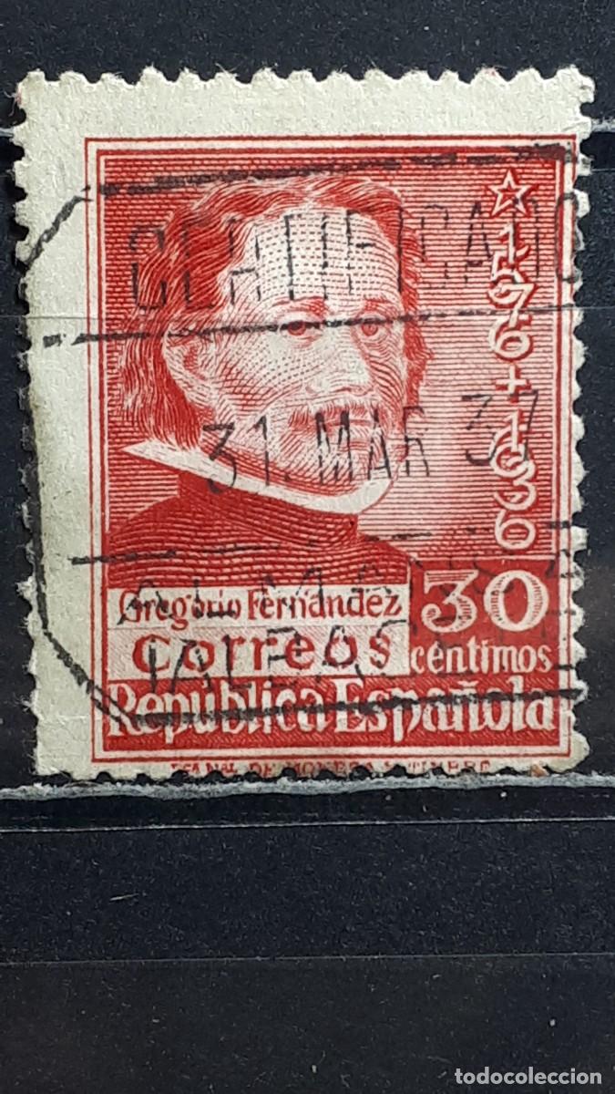 Sellos: ESPA&Ntilde;A. A&Ntilde;O 1937. &deg;. Edifil 726