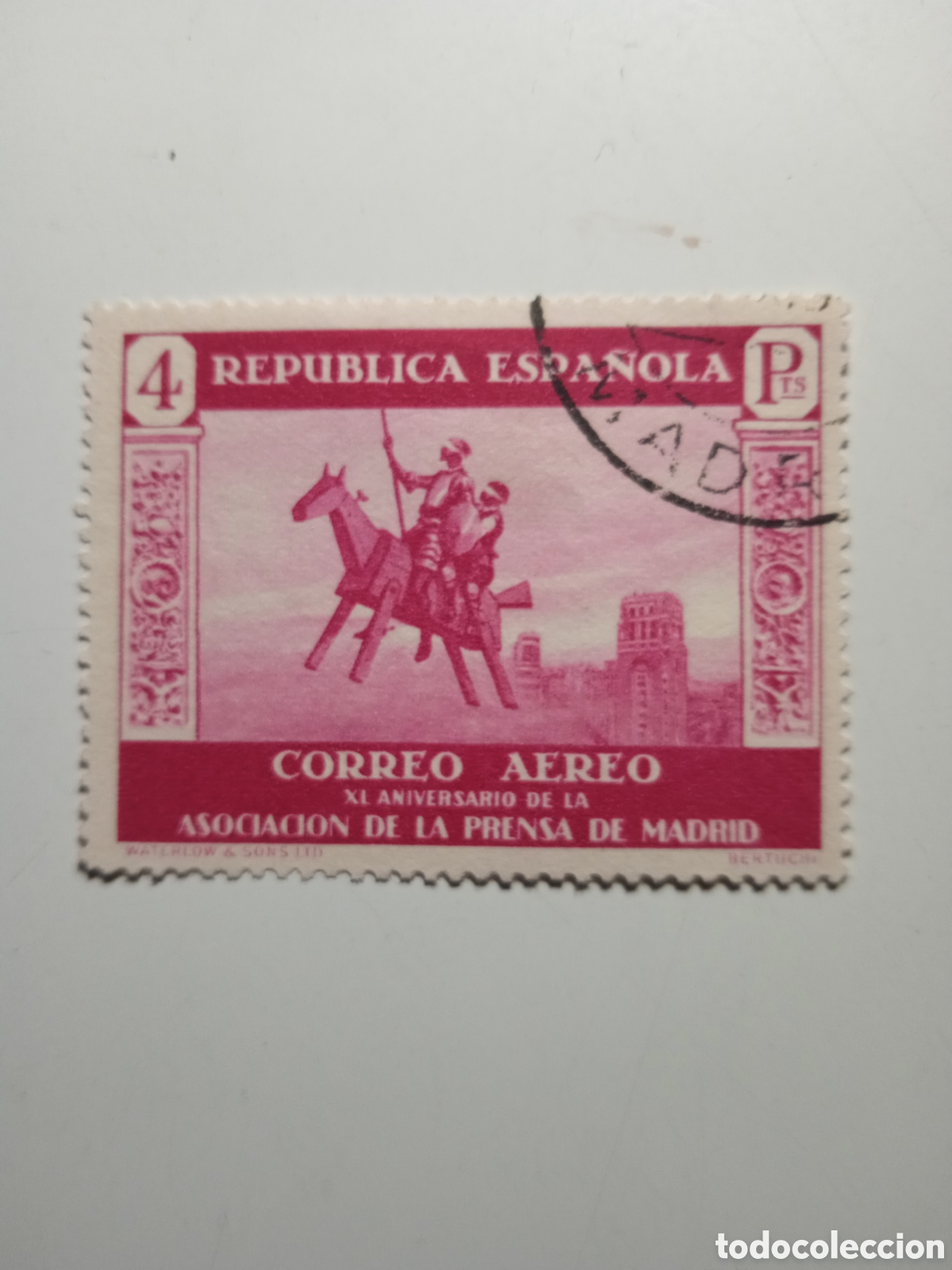 Sellos: Edifil 724 XL Aniversario de la Asociaci&oacute;n De La Prensa (1936)