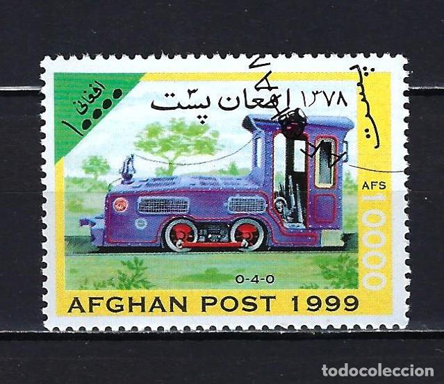 Sellos: 1999 Afganistán Michel 1849 - Tren, locomotora, ferrocarril - Usado - Foto 1 - 303026353