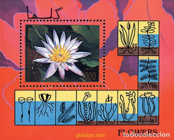 Sellos: 78839 MNH AFGANISTAN 1997 FLORES ACUATICAS