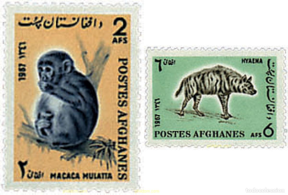 Sellos: 679121 MNH AFGANISTAN 1967 FAUNA SALVAJE
