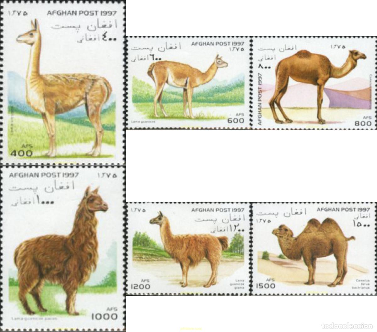 Sellos: 47348 MNH AFGANISTAN 1997 MAMIFEROS