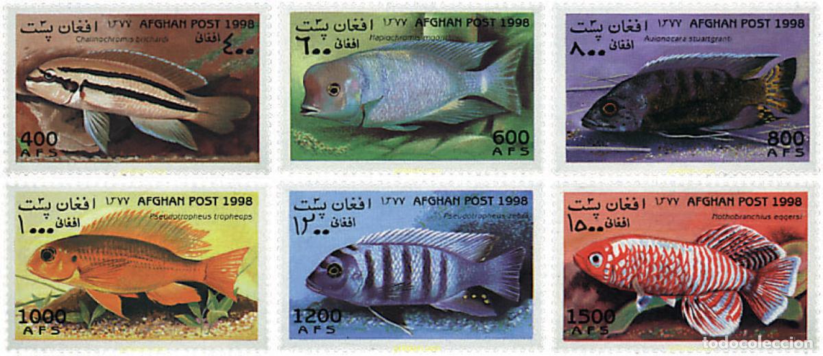 Selos: 47355 MNH AFGANISTAN 1998 PECES