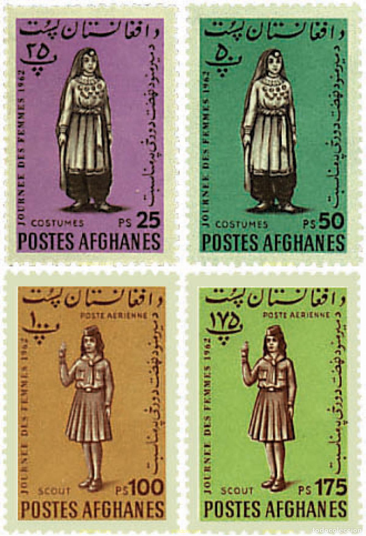 Timbres: 37824 MNH AFGANISTAN 1962 DIA DE LA MUJER