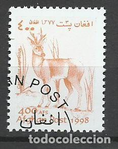 Sellos: SELLO DE AFGANISTAN - 1998 - N&ordm; 4 - ANIMALES SALVAJES - BUEN PRECIO - FOTO