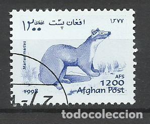 Sellos: SELLO DE AFGANISTAN - 1998 - N&ordm; 12 - ANIMALES SALVAJES - BUEN PRECIO - FOTO