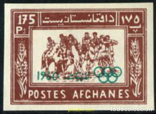 Sellos: 566850 HINGED AFGANISTAN 1960 17 JUEGOS OLIMPICOS VERANO ROMA 1960