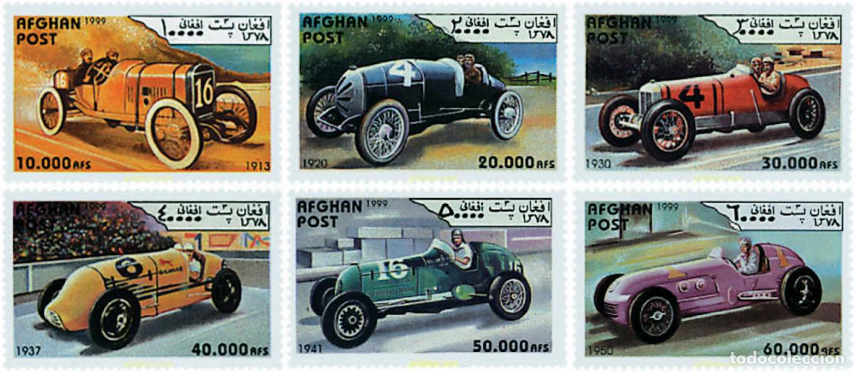 Sellos: 99511 MNH AFGANISTAN 1999 AUTOMOVILISMO
