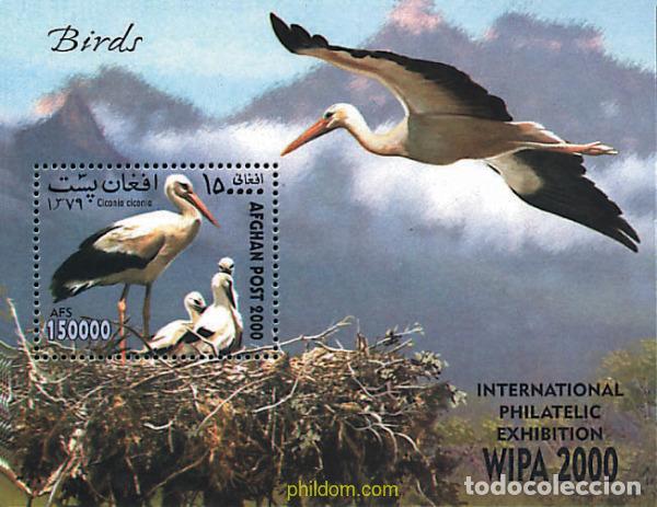 Sellos: 99489 MNH AFGANISTAN 2000 AVES