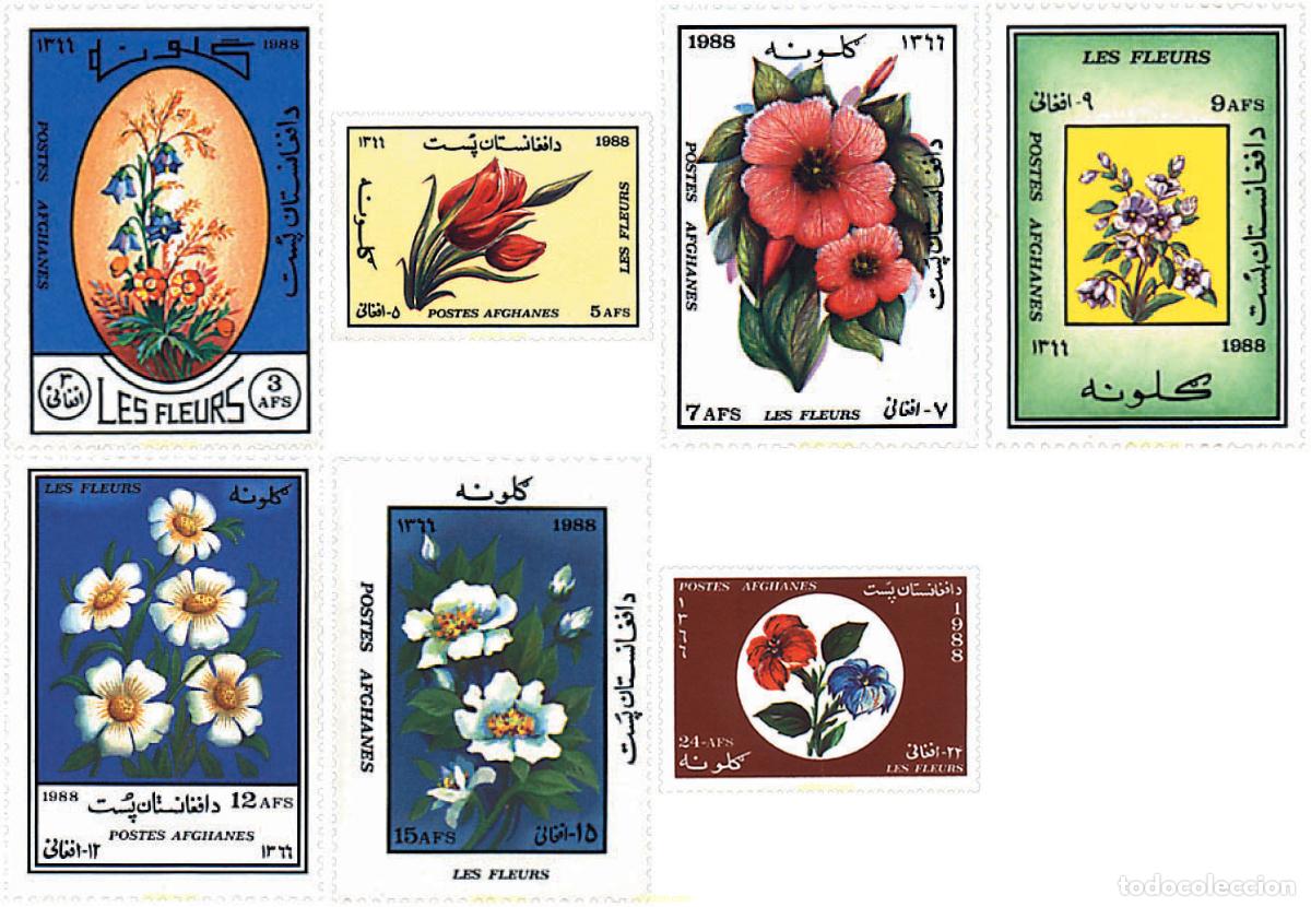Sellos: 78837 MNH AFGANISTAN 1988 FLORES