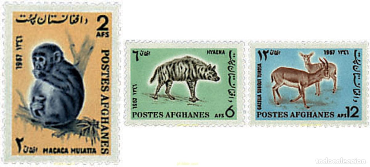 Sellos: 47282 MNH AFGANISTAN 1967 FAUNA SALVAJE