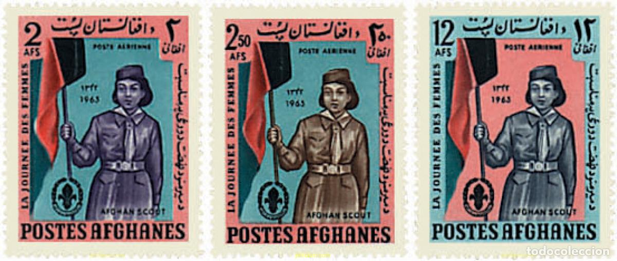 Sellos: 702337 MNH AFGANISTAN 1964 DIA DE LA MUJER