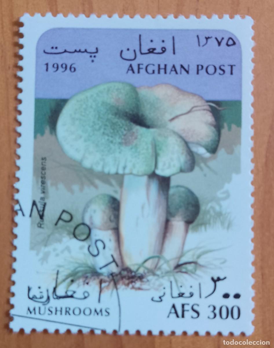 Sellos: AFGANIST&Aacute;N - V/F AFS 300 - CHAMPI&Ntilde;ON, HONGOS, SETAS - CORREO AFGANO - VER DESCRIPCI&Oacute;N