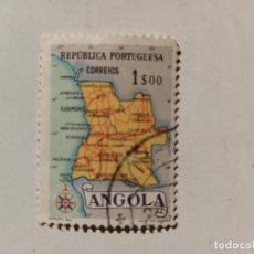 Sellos: 1955 MAPA DE ANGOLA. PROVINCIA PORTUGUESA 
