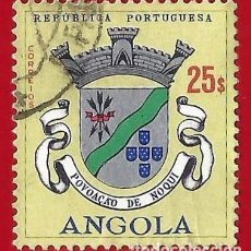 Sellos: ANGOLA. 1963. ESCUDO DE NOQUI