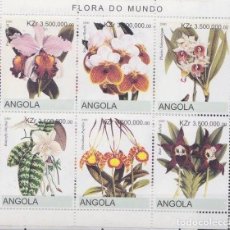 Sellos: ANGOLA 2000 SHEET MNH FLOWERS FLEURS FLORES BLUMEN FIORI. Lote 335296163
