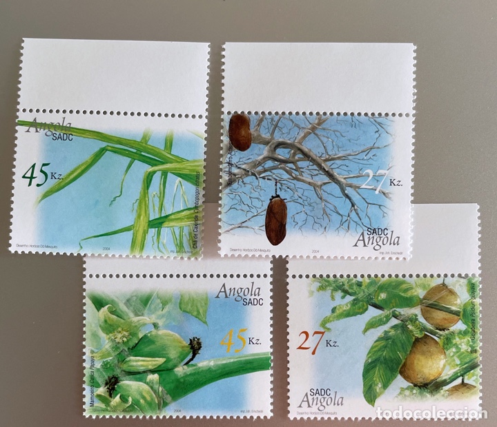 Sellos: Angola. Flora 2004 - Foto 1