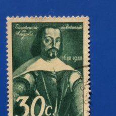 Sellos: SELLO USADO ANGOLA, 1948 TRICENTENARIO DE ANGOLA, REY JOHN IV,. Lote 374666949