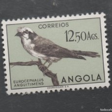 Sellos: FILA 1951 ANGOLA AF-343 YVERT 345 AVES NUEVO (*)
