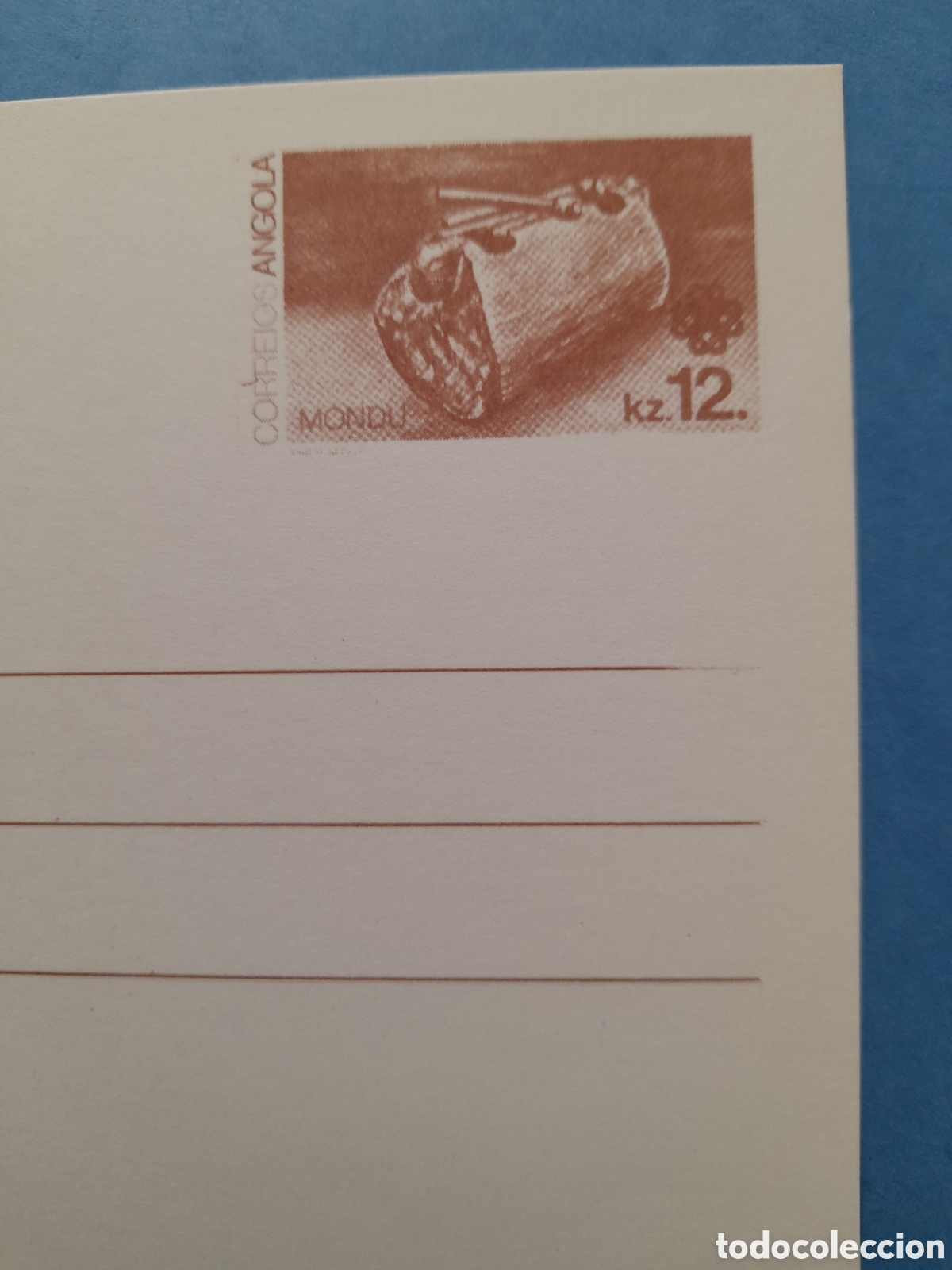 Sellos: Enteropostal Angola. Algod&oacute;n - Foto 2