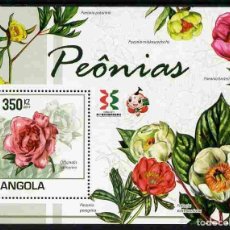 Sellos: ANGOLA 2011 SHEET MNH PEONY PEONIAS PEONIE PIVOINES FLOWERS FLORES FLEURS FIORI BLUMEN. Lote 401462819
