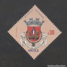 Sellos: FILA 1963 ANGOLA AF-438 YVERT 449 ESCUDOS E ARMAS ANGOLA NUEVO (**)