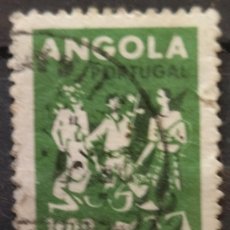 Sellos: ANGOLA 1972 SELLO DE TAXA. USADO.