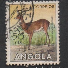 Sellos: FILA 1953 ANGOLA AF-360 YVERT 362 ANIMAIS DE ANGOLA USADO (O)