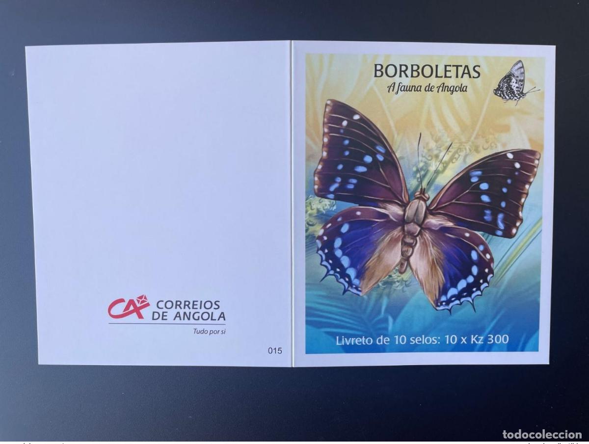 Sellos: Cuaderno Angola 2018 Mi. 1926 -1929 MH Butterflies Borboletas MNH