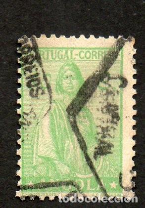 Sellos: FILA 1932 ANGOLA AF-239 YVET-247 CERES NOVO TIPO CIRCULADO (O)