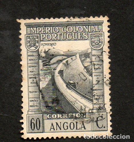 Sellos: FILA 1938 ANGOLA AF-267 YT 272 IMP&Eacute;RIO COLONIAL PORTUGU&Ecirc;S CIRCULADO (0)