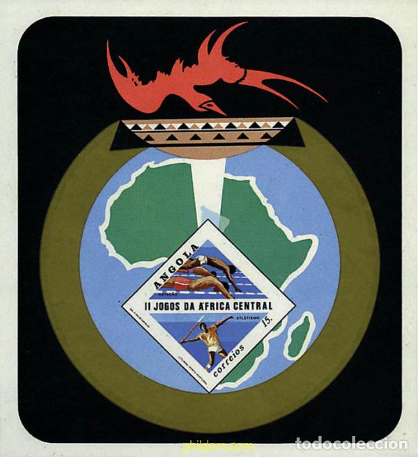 Stamps: 72542 MNH ANGOLA 1981 2 JUEGOS DEPORTIVOS DE AFRICA CENTRAL