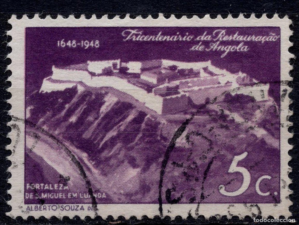 Sellos: ANGOLA 1948, MICHEL AO 305