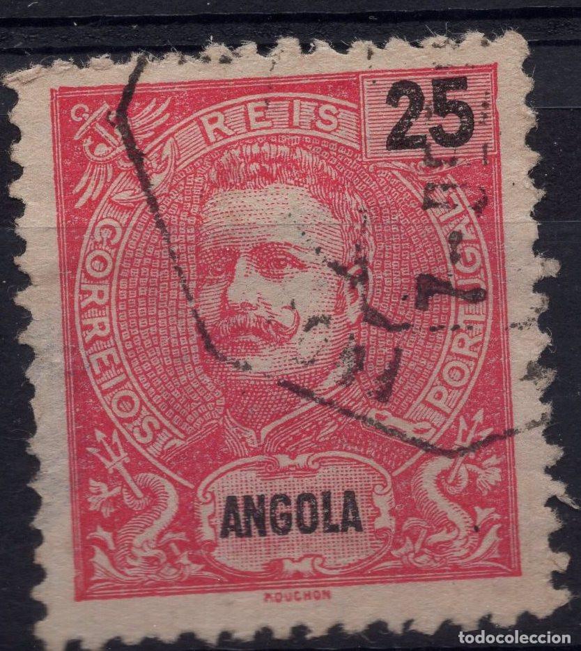 Sellos: ANGOLA 1903, MICHEL AO 80