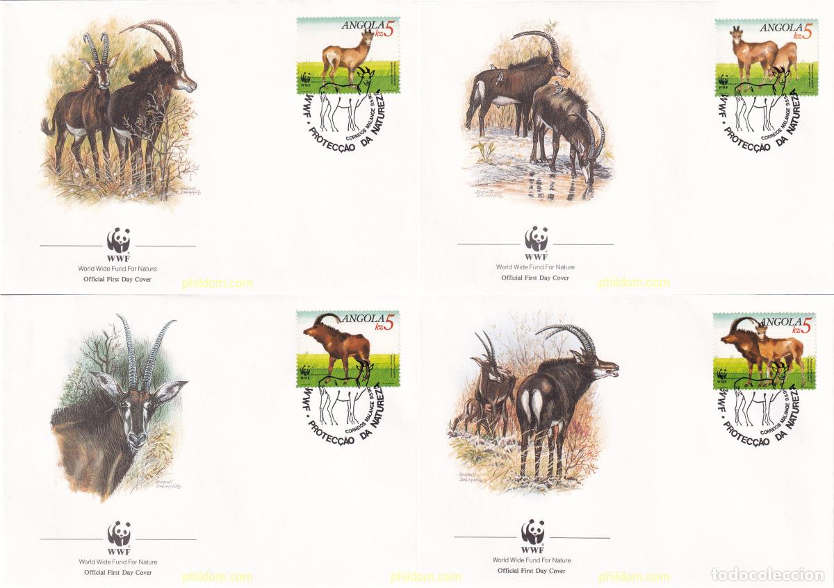 Sellos: 23143 MNH ANGOLA 1990 ANTILOPE SABLE