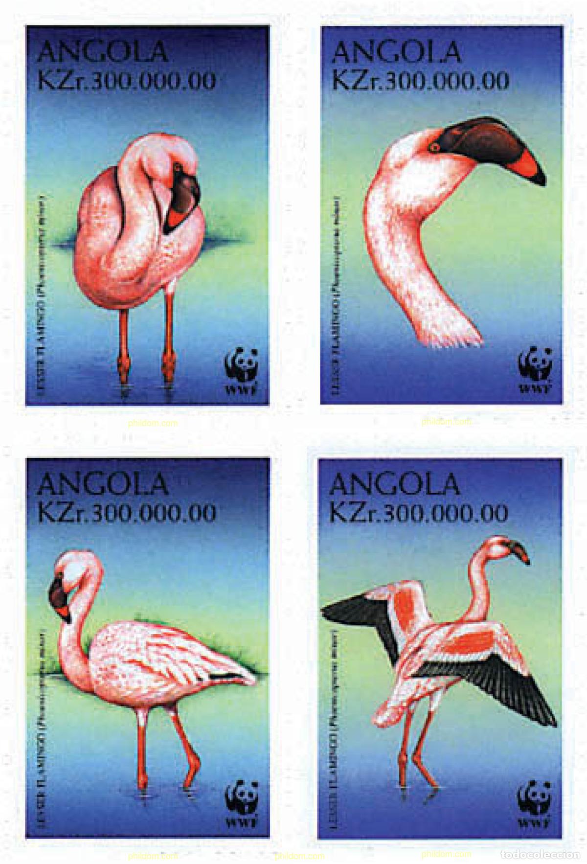 Sellos: 74204 MNH ANGOLA 1999 FLAMENCO ENANO