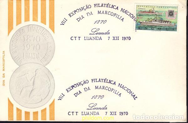 Sellos: 678032 MNH ANGOLA 1970 CENTENARIO DEL SELLO