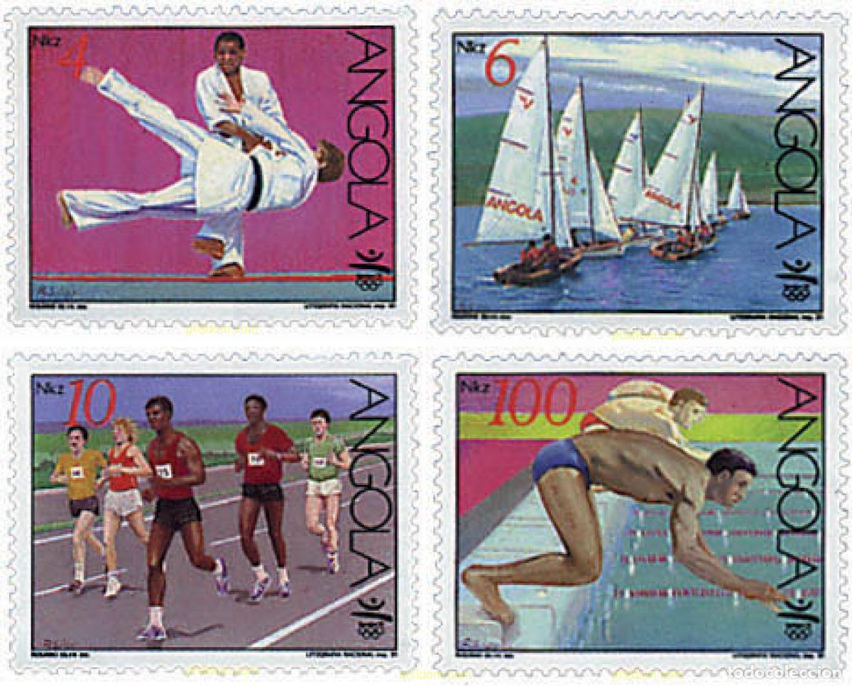Briefmarken: 72565 MNH ANGOLA 1991 25 JUEGOS OLIMPICOS VERANO BARCELONA 1992