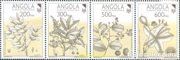 Sellos: 158414 MNH ANGOLA 1992 PLANTAS MEDICINALES