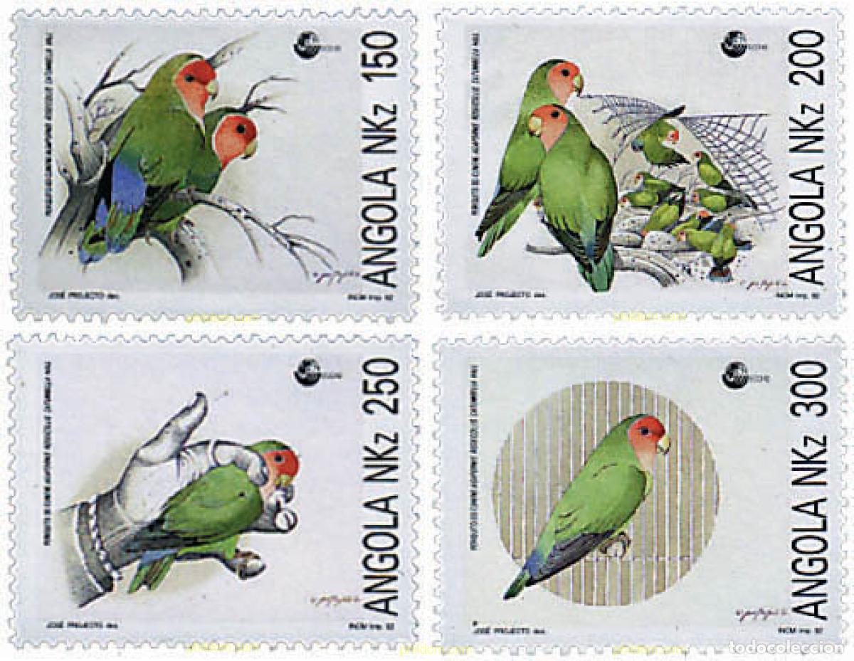 Sellos: 72571 MNH ANGOLA 1992 AVES