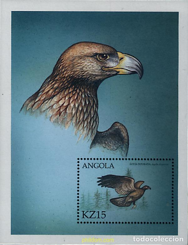 Sellos: 372522 MNH ANGOLA 2000 AVES DE PRESA DEL MUNDO