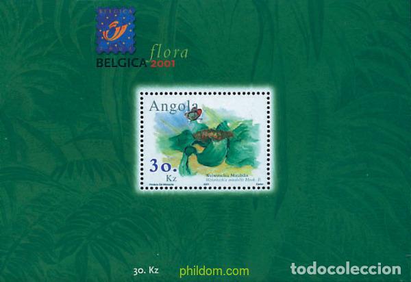 Sellos: 110338 MNH ANGOLA 2001 BELGICA 2001. EXPOSICION FILATELICA INTERNACIONAL