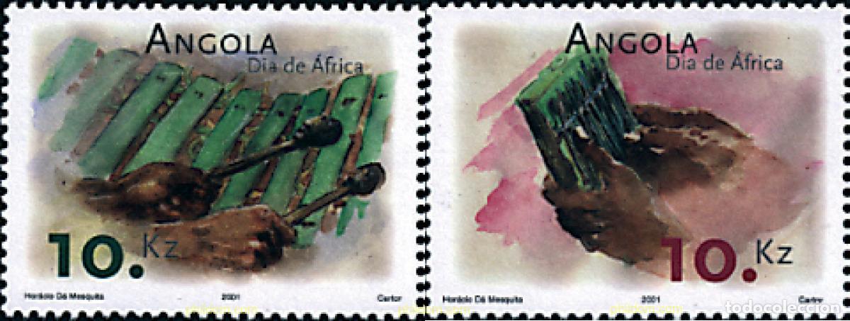 Sellos: 79915 MNH ANGOLA 2001 DIA DE AFRICA