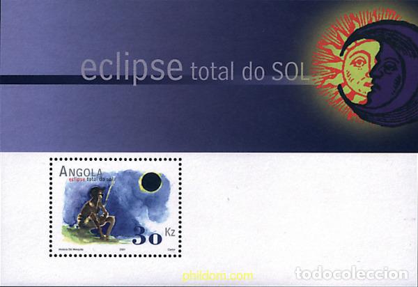 Sellos: 79917 MNH ANGOLA 2001 ECLIPSE SOLAR